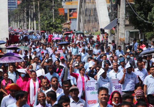 शिक्षक सरकारबीच सहमति,असार १५ भित्र शिक्षा ऐन आउने आन्दोलन स्थगित