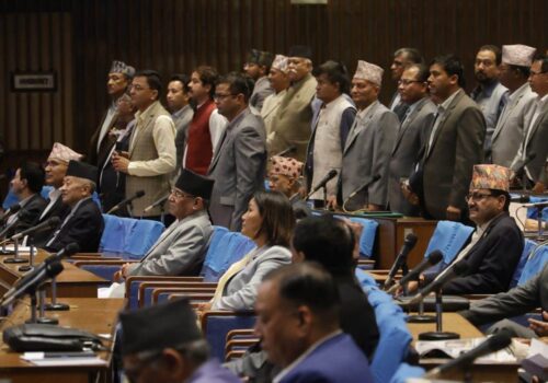 विद्यालय शिक्षा विधेयक अनिश्चित, संसद एक साता स्थगित