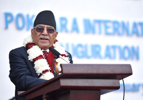 विद्यालय शिक्षा विधेयकमा षड्यन्त्र भएको प्रचण्डको आरोप