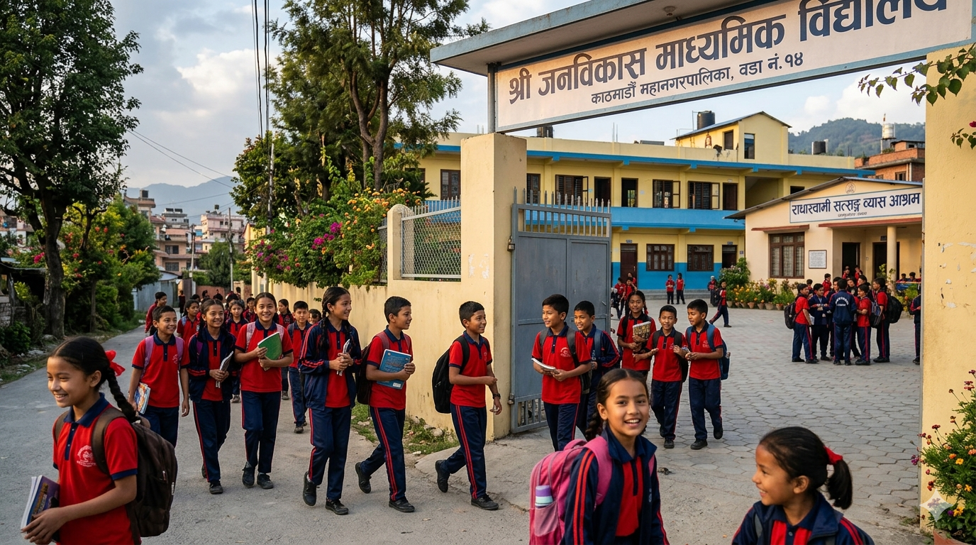 महानगरको समन्वयमा होल्डिङ सेन्टरका ५२ जना विद्यार्थी स्कुल जान थाले